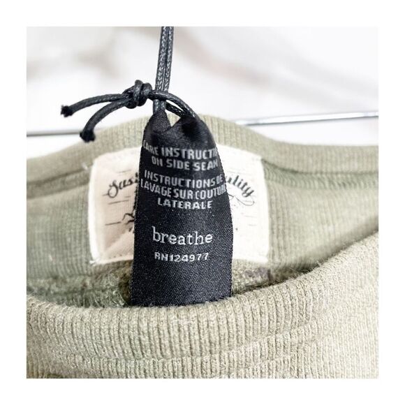 prAna Jogger Womens Cozy Up Ankle Pants Green Camo Pull On Drawstring Ladies XS - Picture 6 of 9